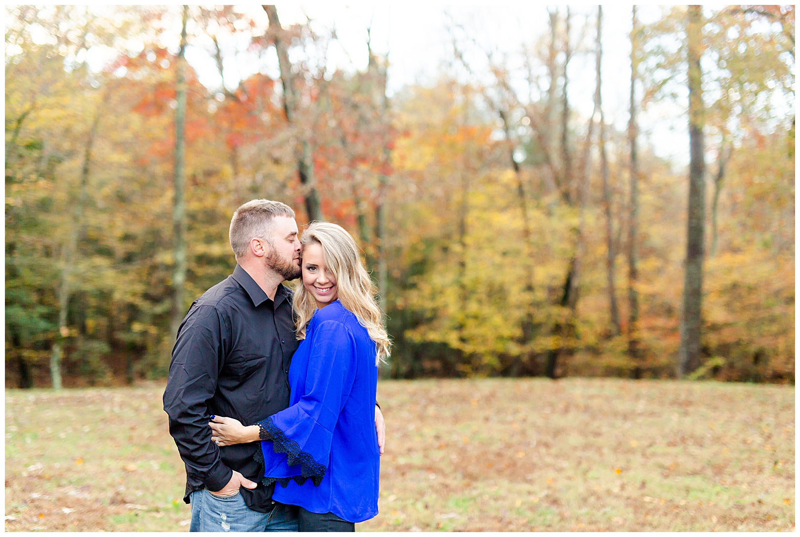 Jacqueline Jones Photography NC Fall Engagement