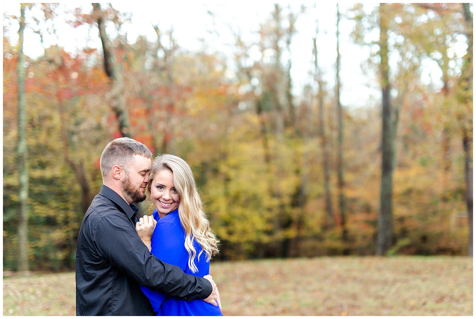 Jacqueline Jones Photography NC Fall Engagement