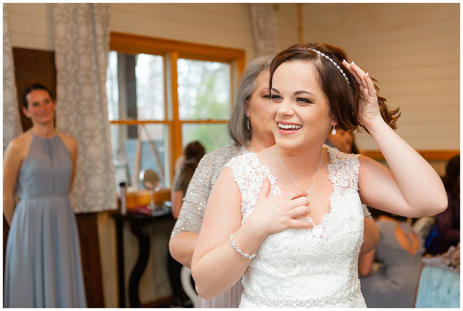 Barn wedding details North Carolina photographer