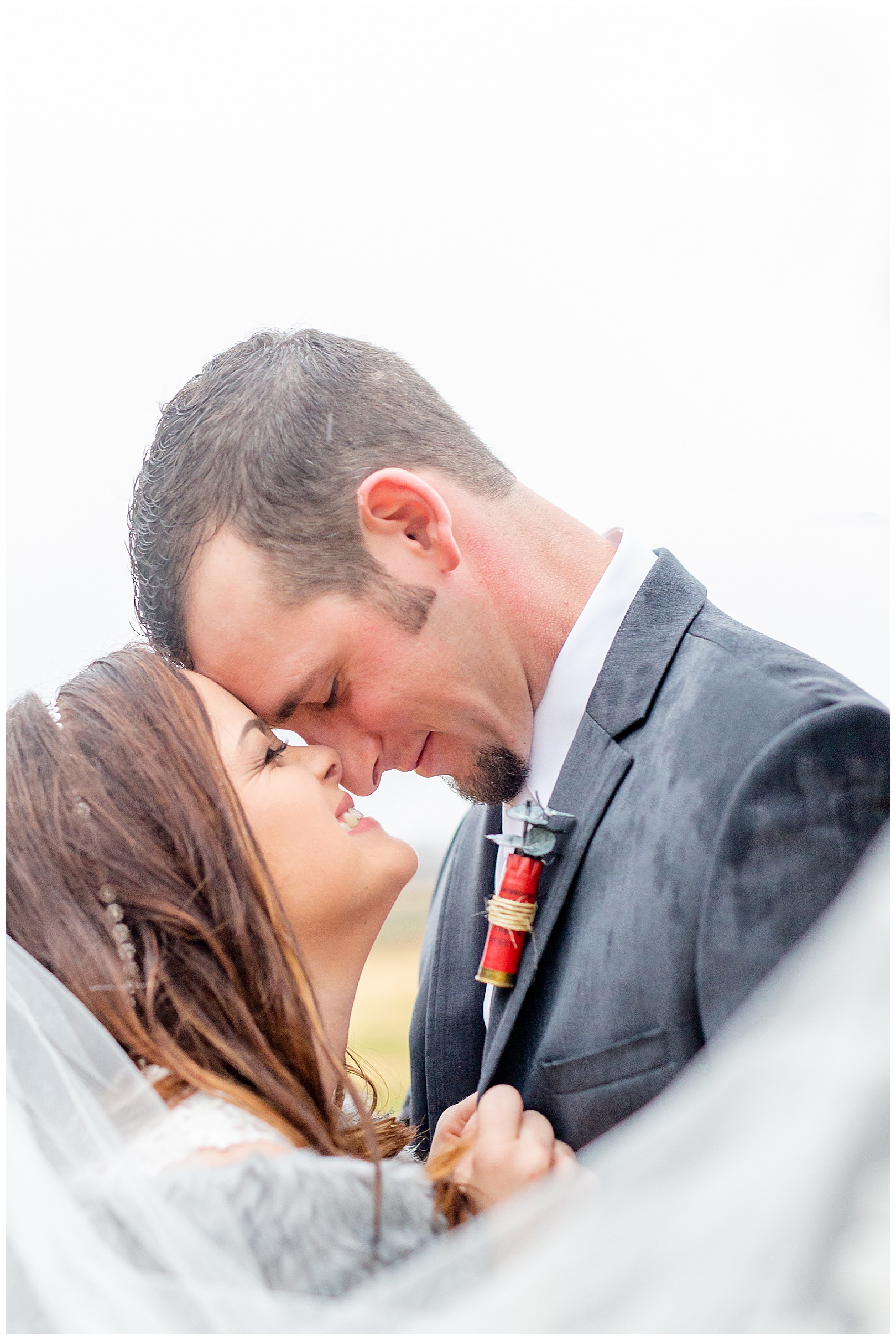 winter barn wedding in the rain nc photographer