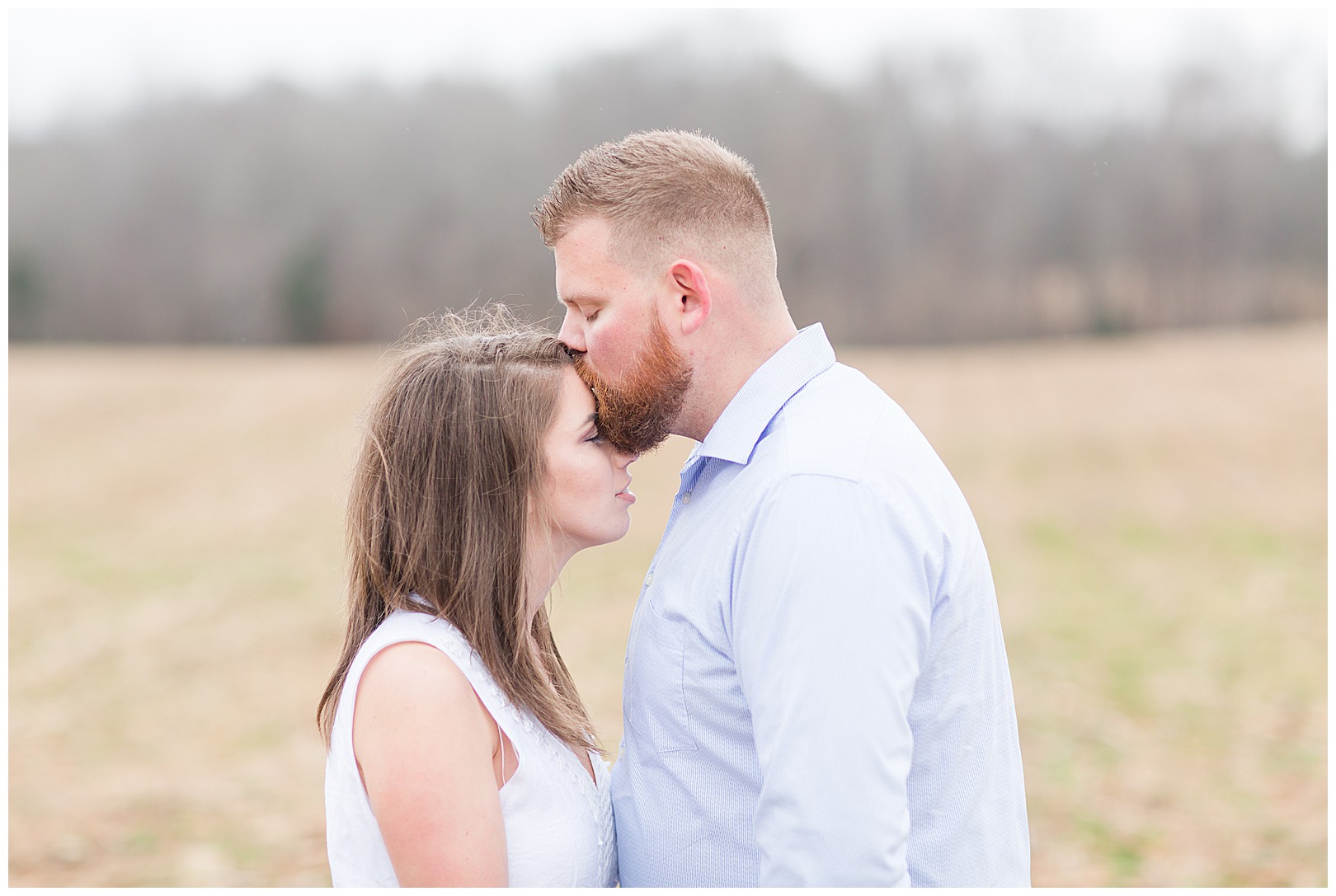 engagement session with Charlotte photographer in Waxhaw