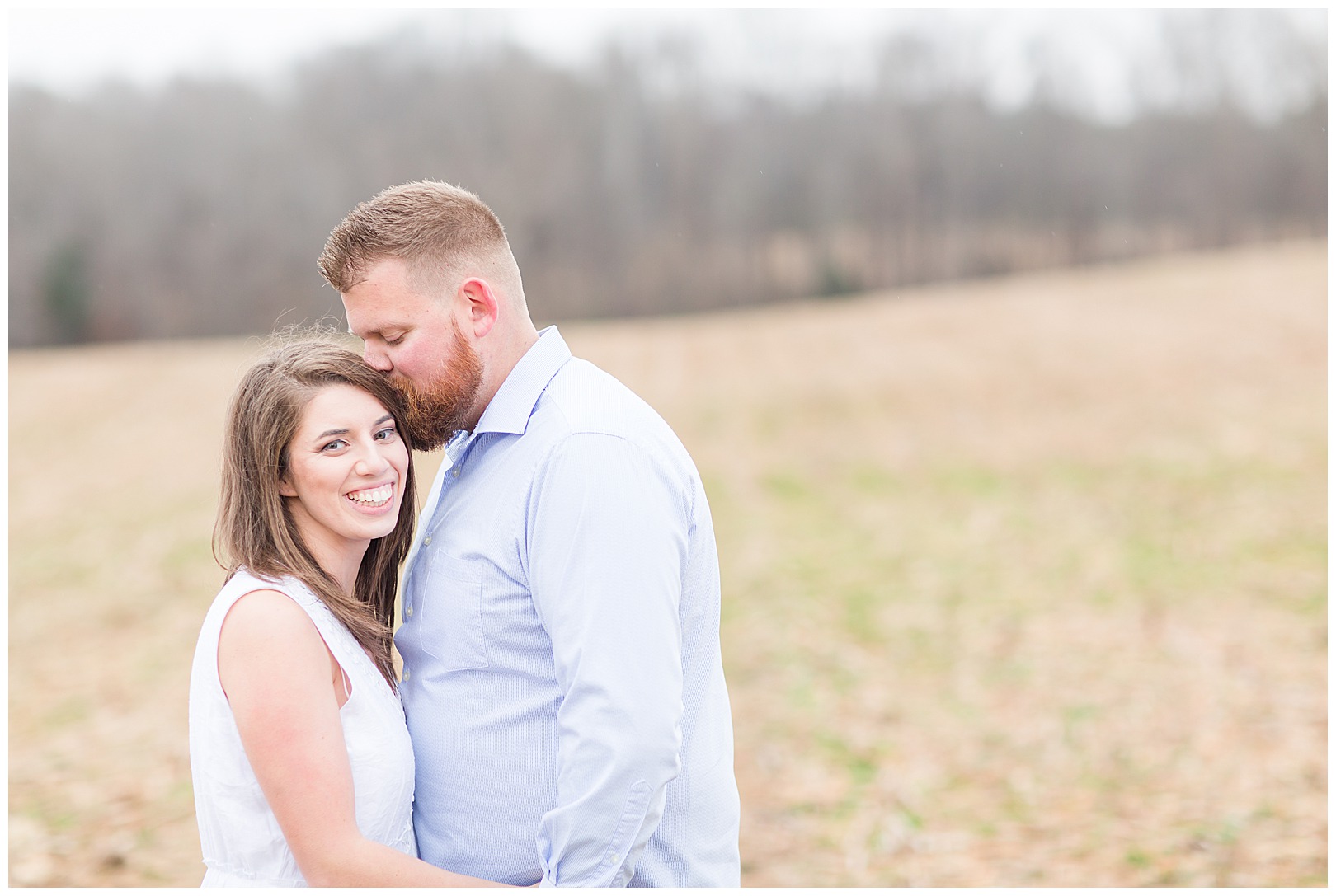 engagement session with Charlotte photographer in Waxhaw