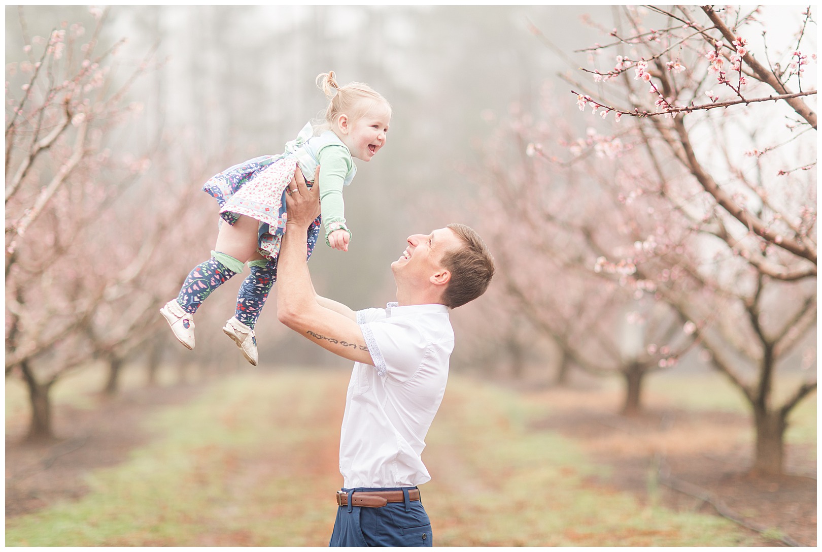 Charlotte NC Peach Tree Mini Sessions photographer