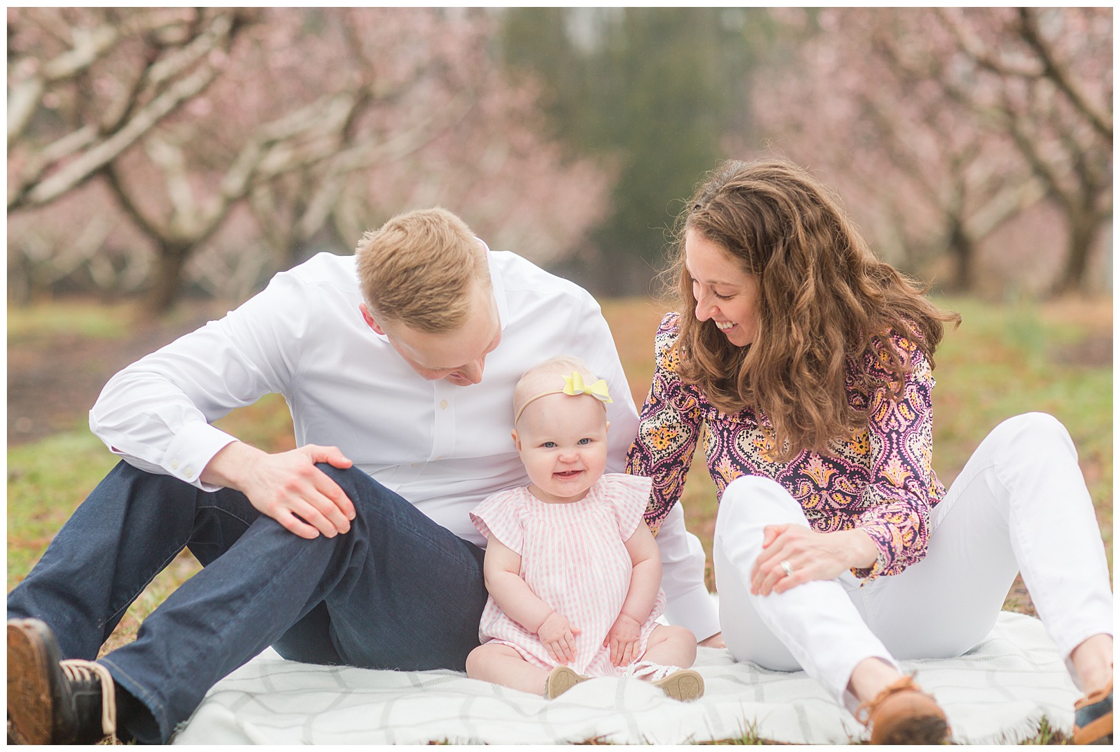 Charlotte NC Peach Tree Mini Sessions photographer