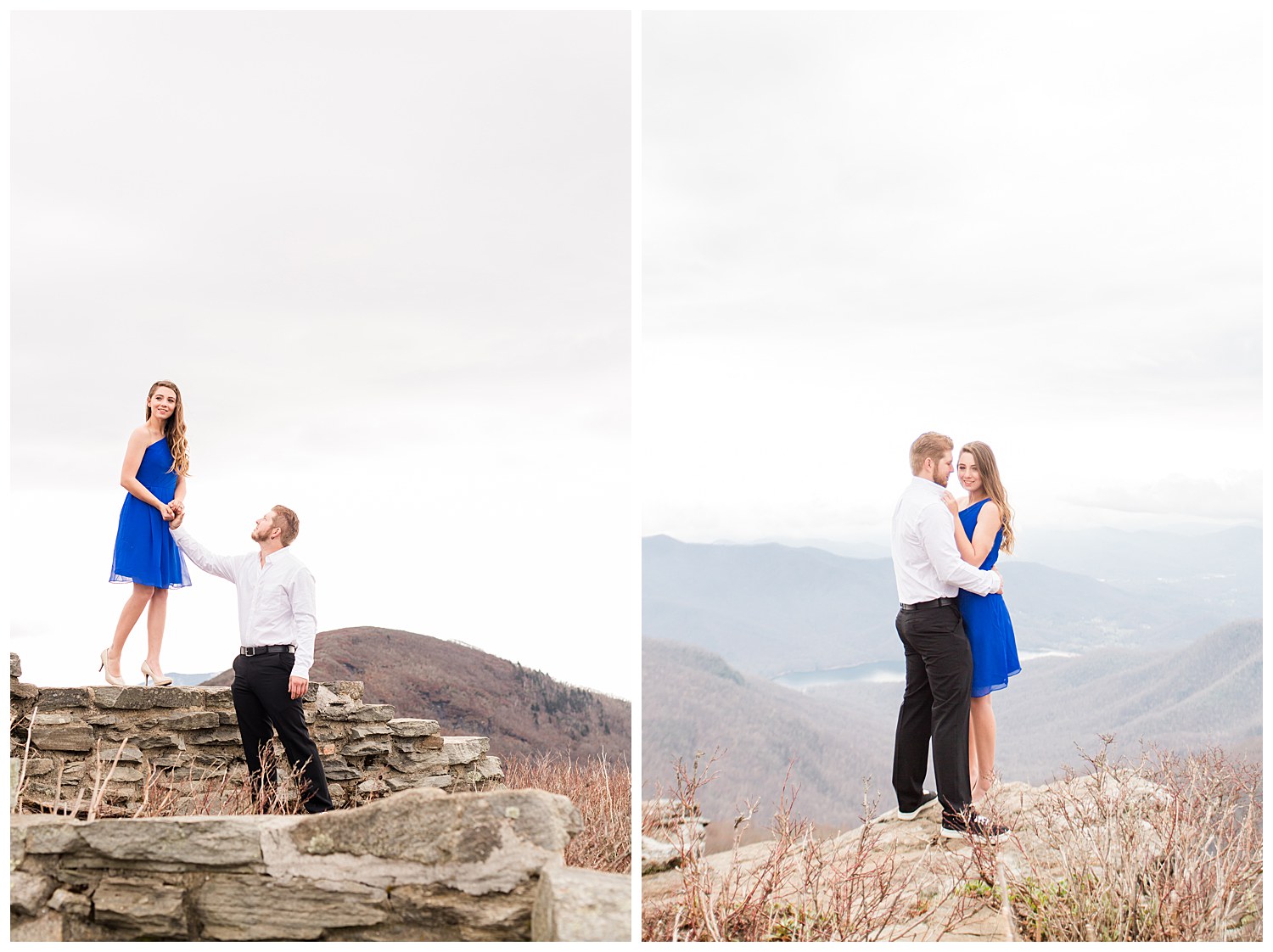 Mountain Engagement Session Asheville Photographer