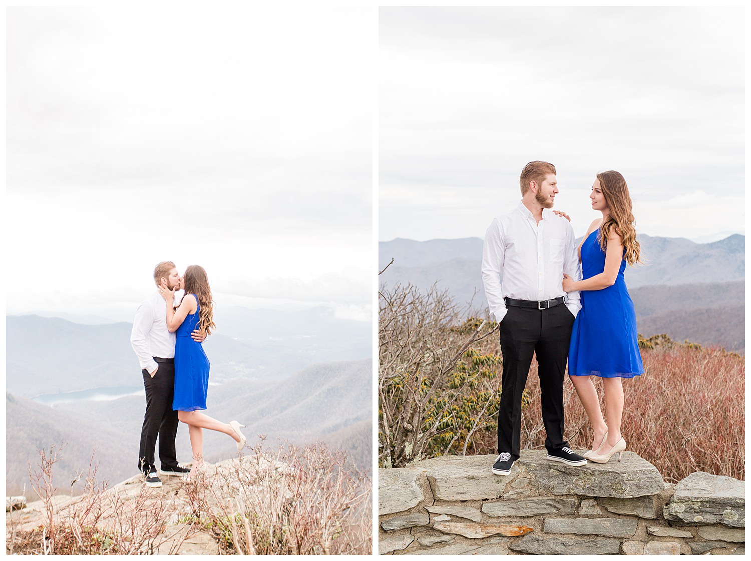 Mountain Engagement Session Asheville Photographer