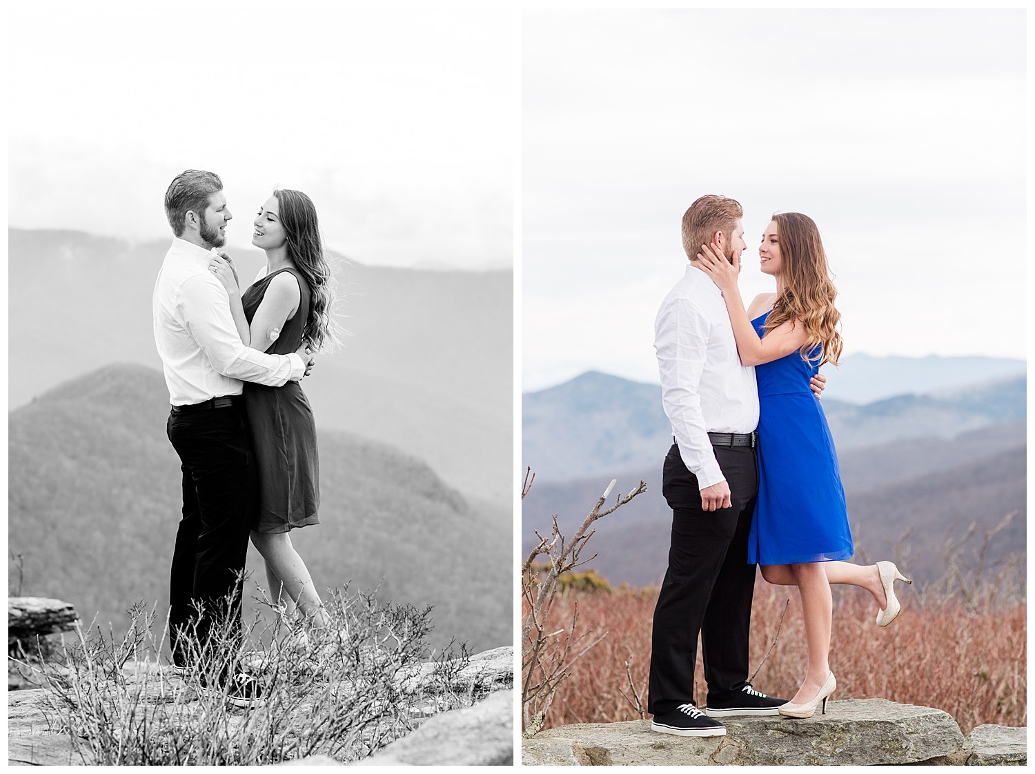 Mountain Engagement Session Asheville Photographer