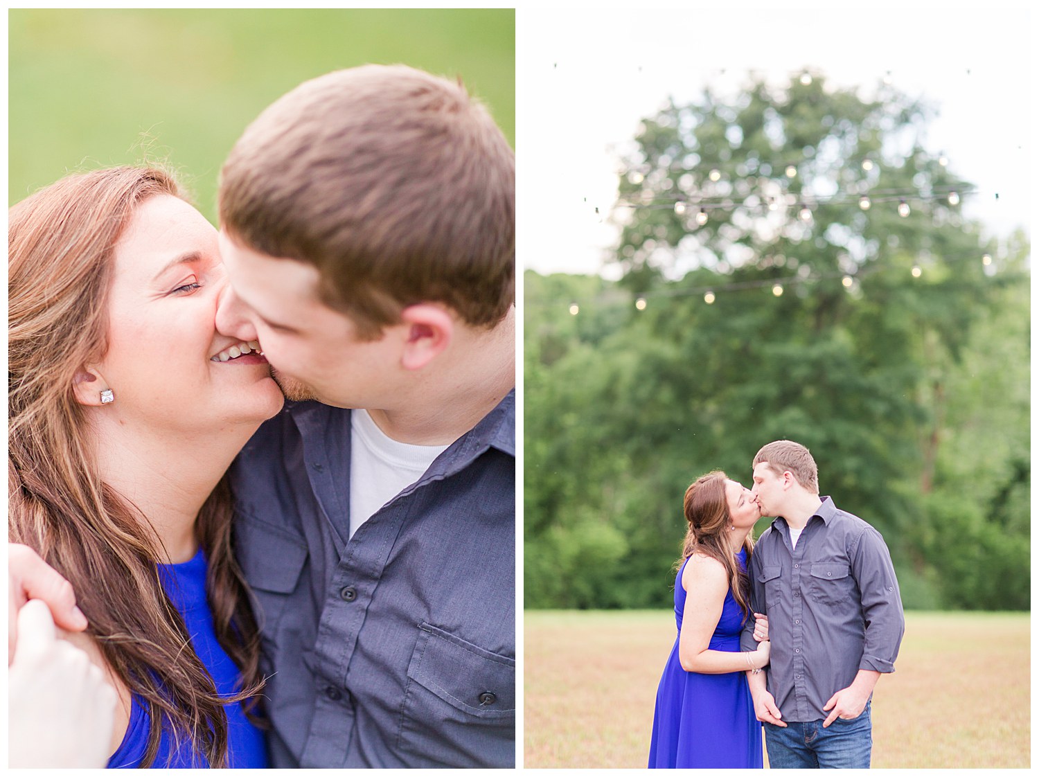 Couple Dancing engagement session at the barn at sandcastle farm in Dallas, NC