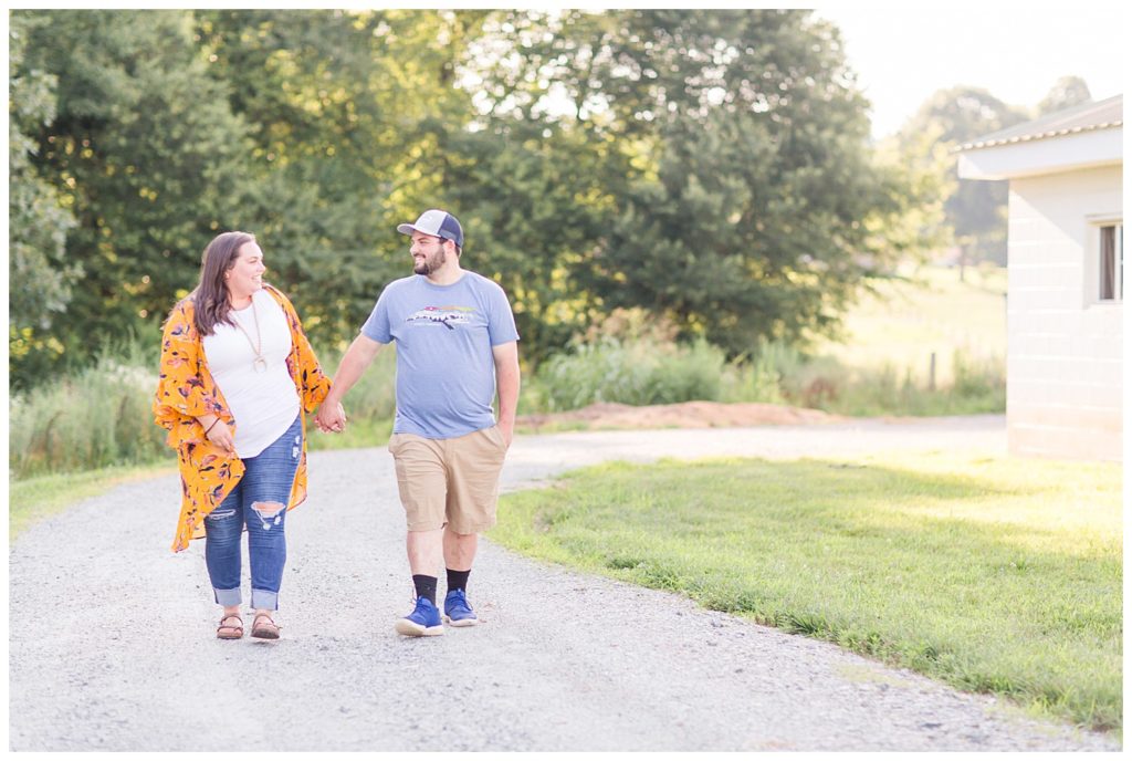 Circle M Farms engagement in lincolnton nc