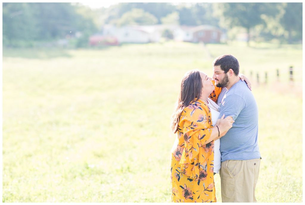 Circle M Farms engagement in lincolnton nc