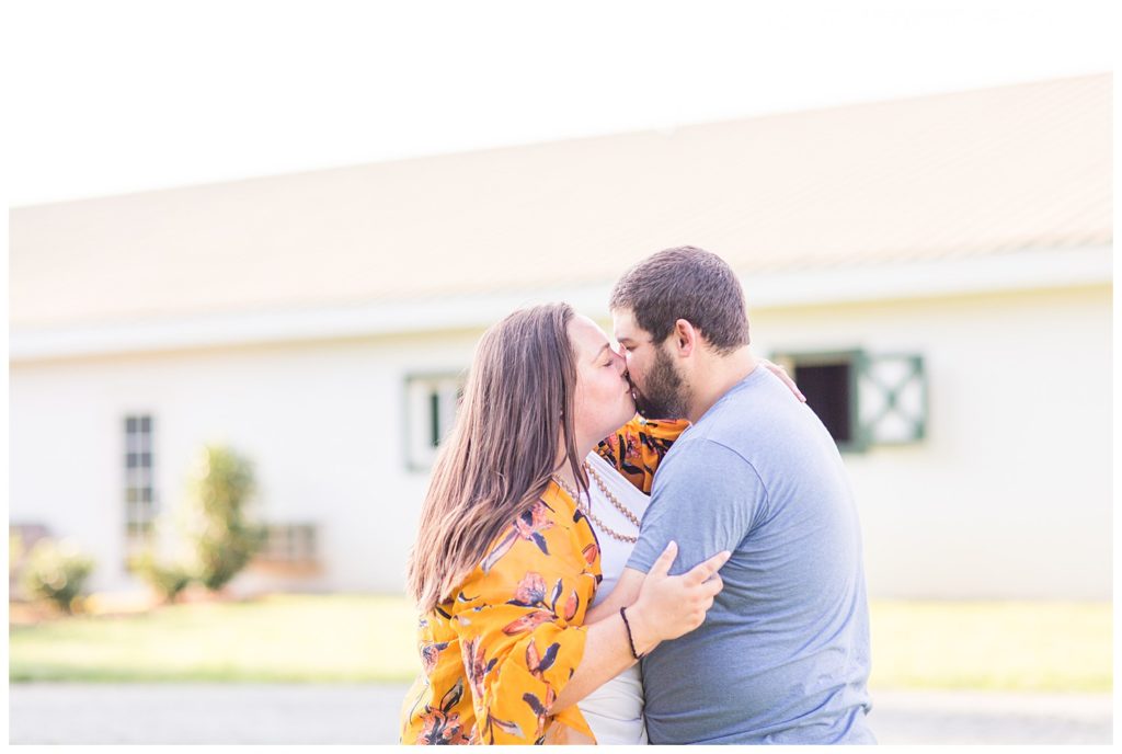 Circle M Farms engagement in lincolnton nc