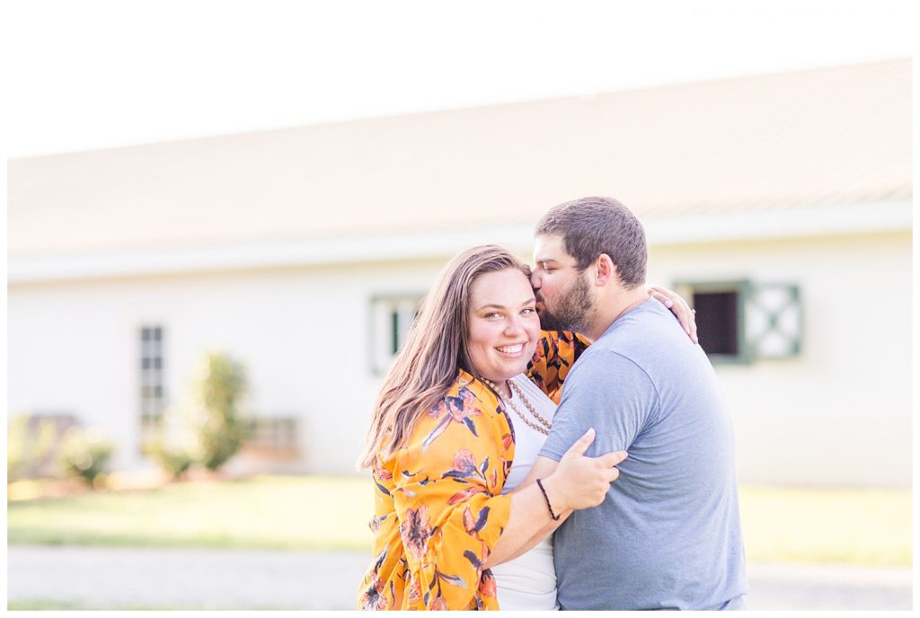 Circle M Farms engagement in lincolnton nc