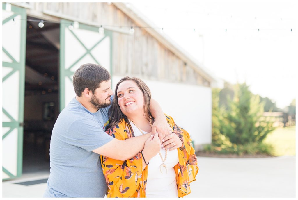 Circle M Farms engagement in lincolnton nc