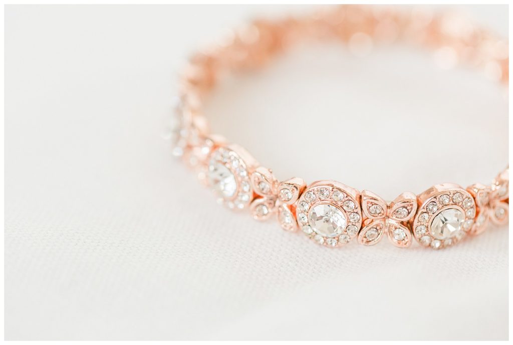 rose gold wedding jewelry