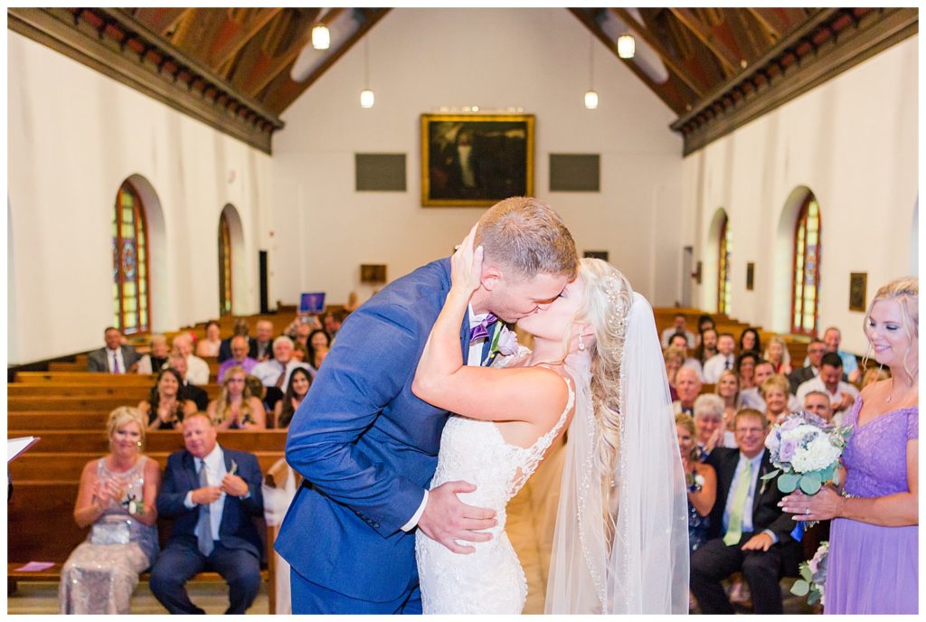 wedding at st. Luke's chapel in Charleston SC