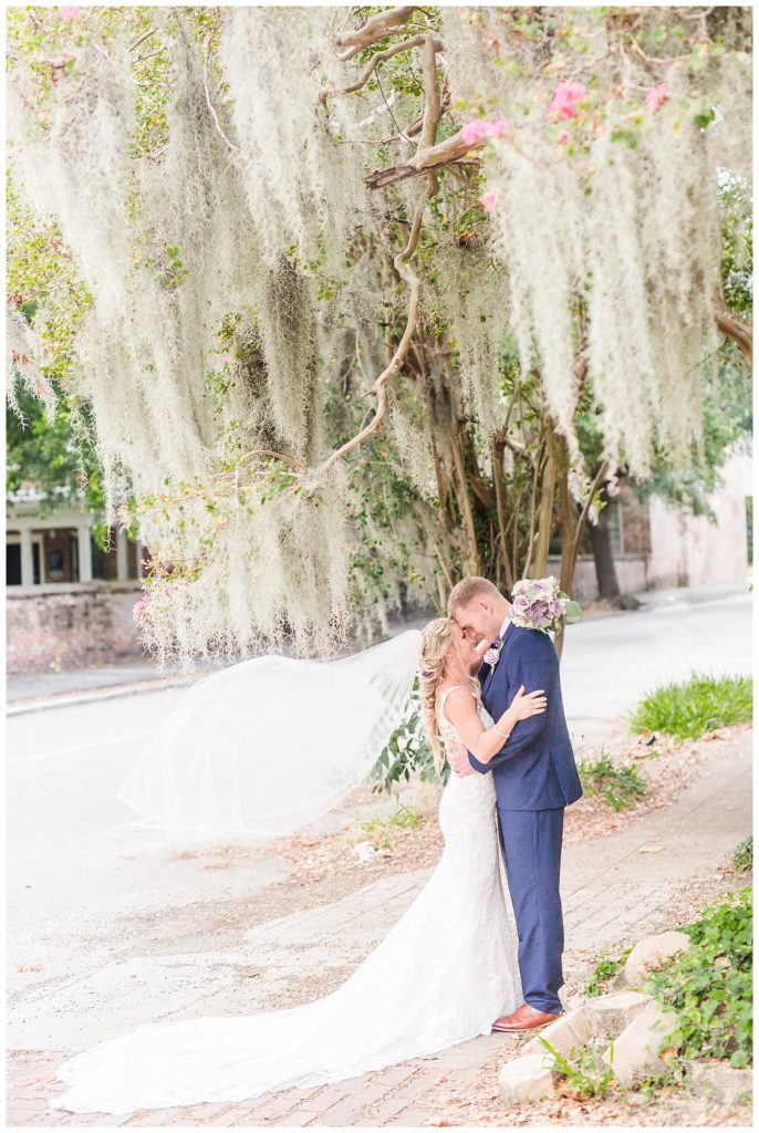 Charleston wedding photographer Spanish moss