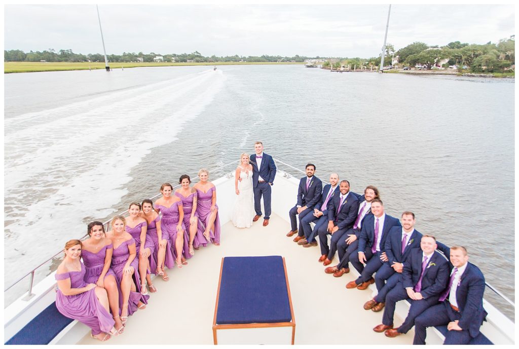 The Carolina Girl Yacht Wedding in Charleston SC