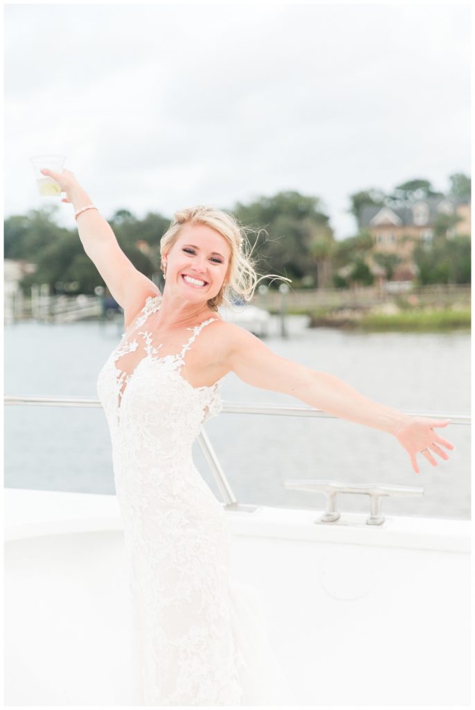 The Carolina Girl Yacht Wedding in Charleston SC