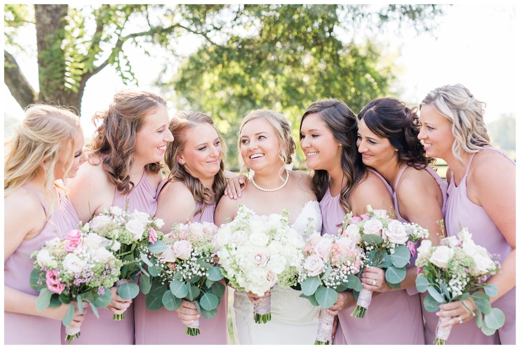 Langtree Plantation blush and green wedding by Charlotte Wedding Photographer 