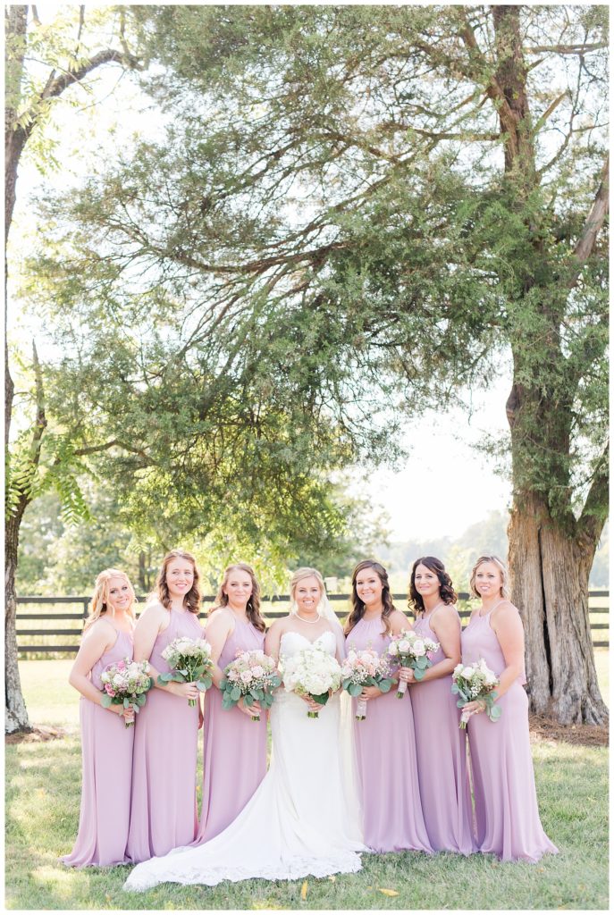 Langtree Plantation blush and green wedding by Charlotte Wedding Photographer 