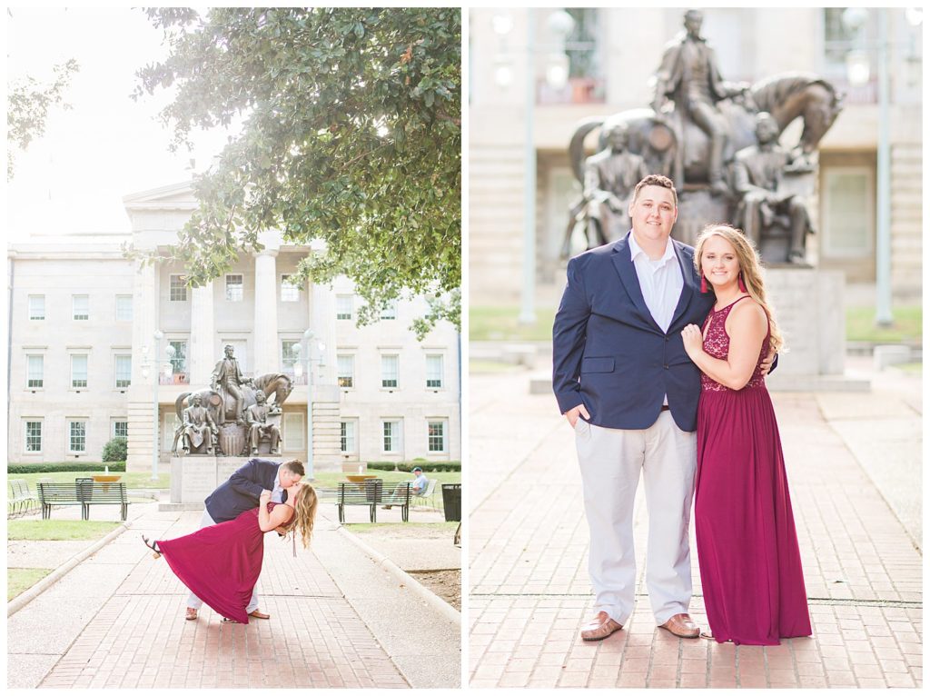 Raleigh Capitol Engagement Session