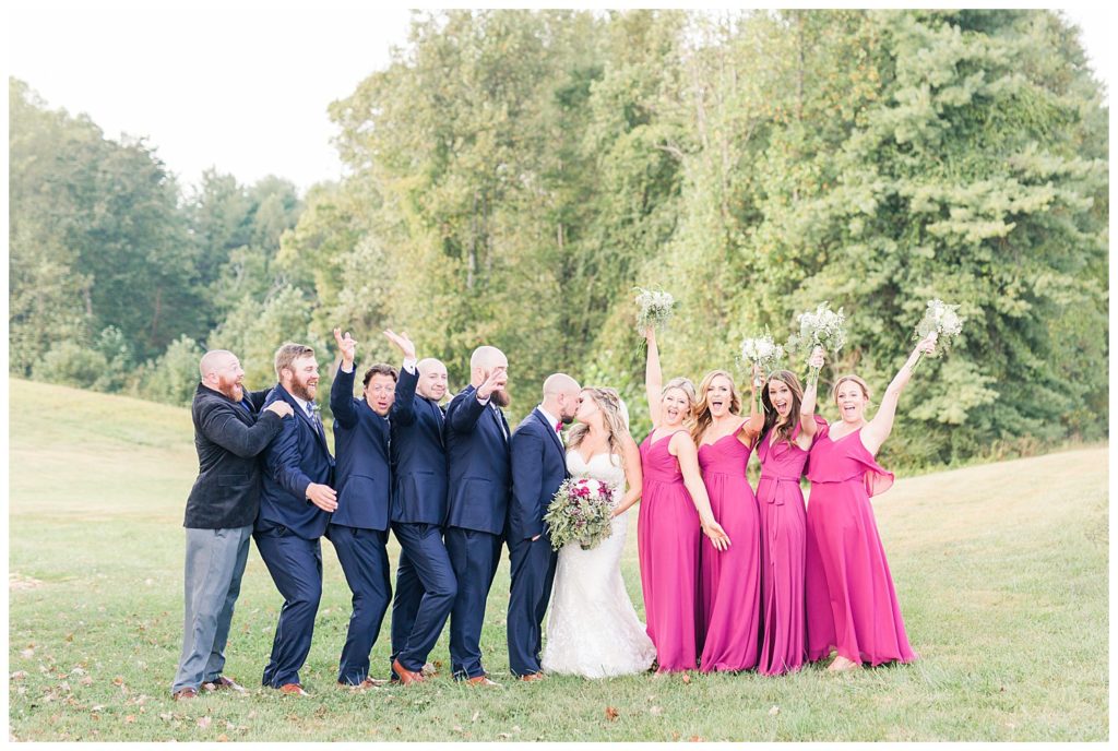 Wedding at The Barn At Blue Berry Hill in Elkin, NC By Jacqueline Jones Photography