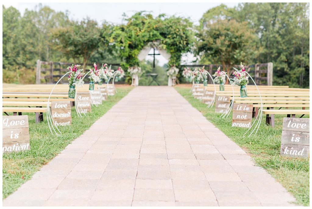 Wedding at The Barn At Blue Berry Hill in Elkin, NC By Jacqueline Jones Photography