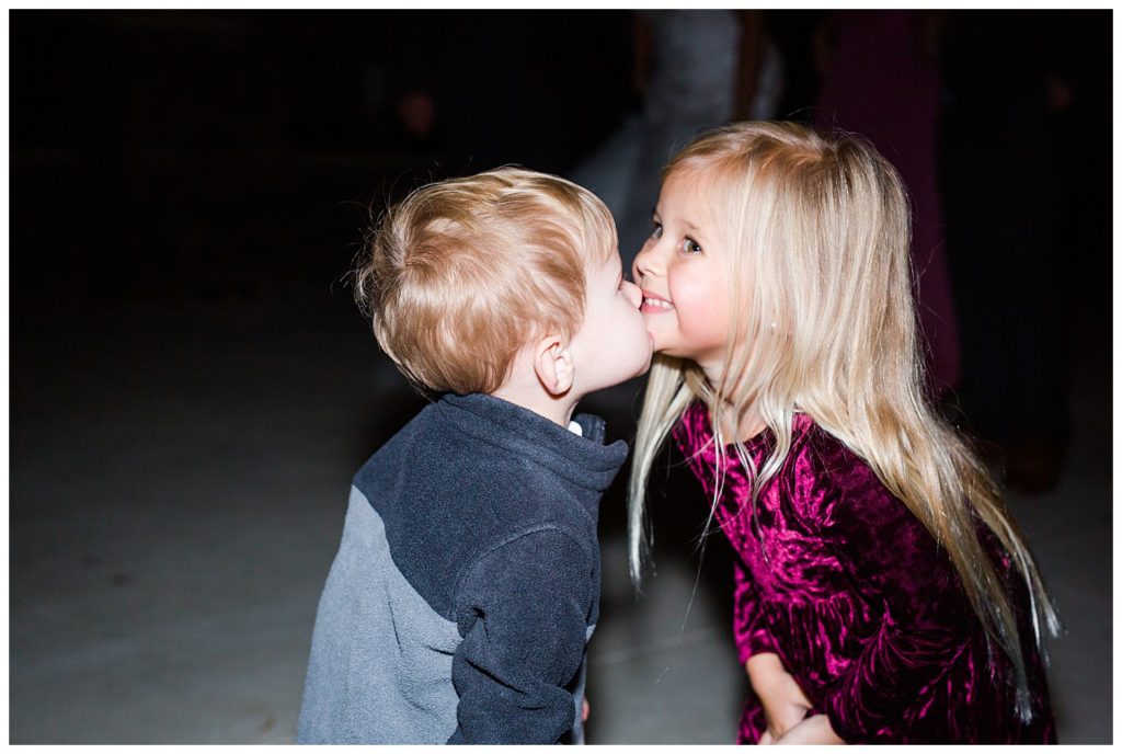 Children at the Shed at Quiet Hollow in Maiden, NC by Charlotte wedding photographer, Jacqueline Jones