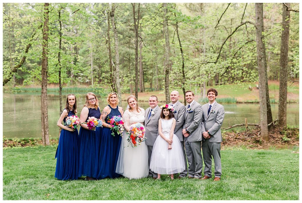 a colorful crafty diy wedding in Charlotte nc