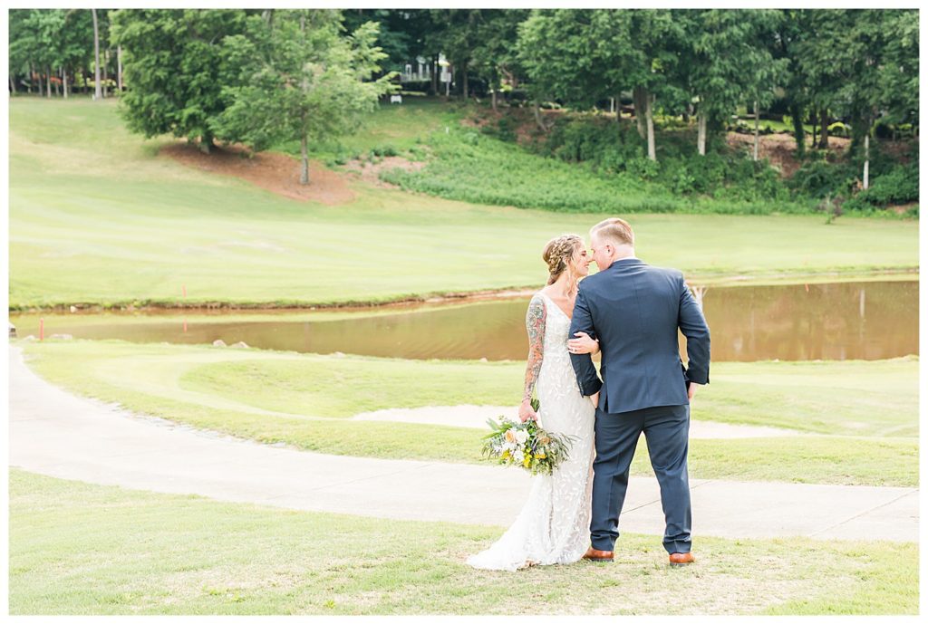 A Northstone country club wedding in Huntersville nc by Charlotte wedding photographer Jacqueline Jones photography