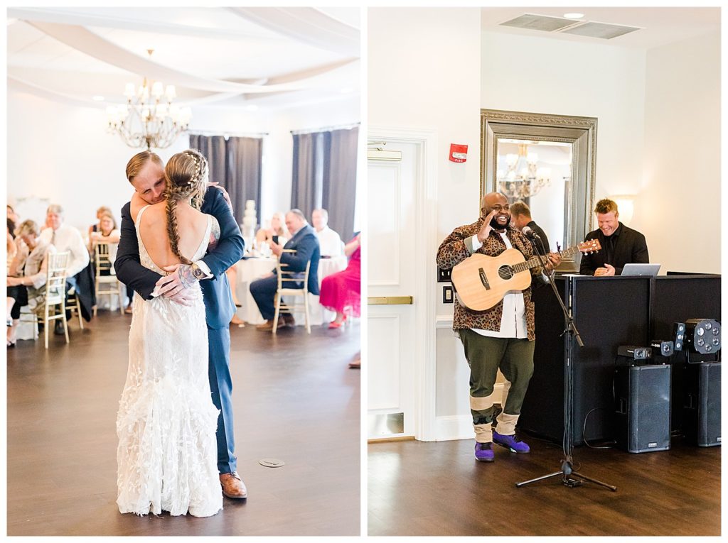 hollywood anderson surprises bride at wedding