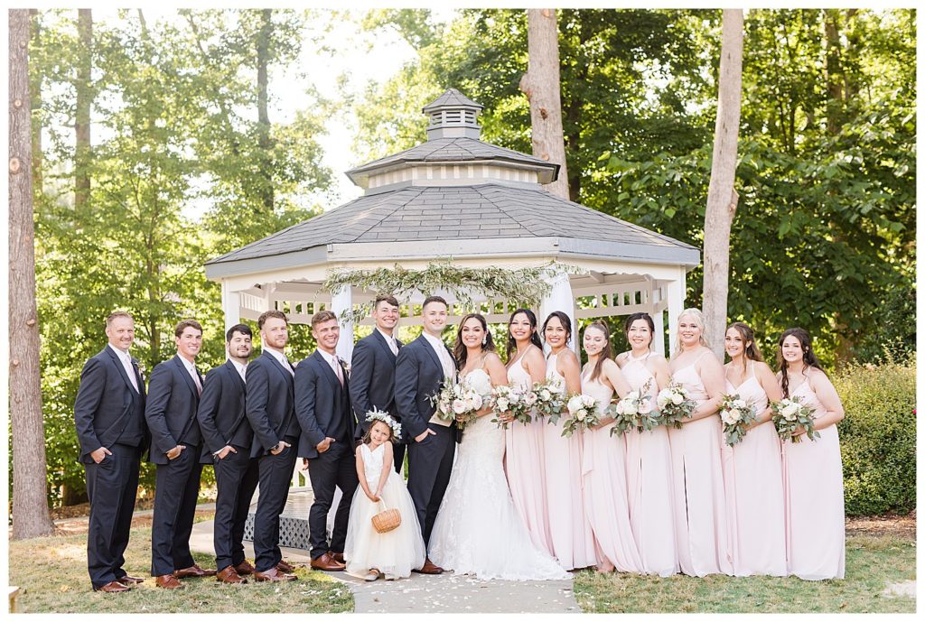 A Huntersville North Carolina wedding at Northstone country club by Charlotte wedding photographer Jacqueline Jones photography