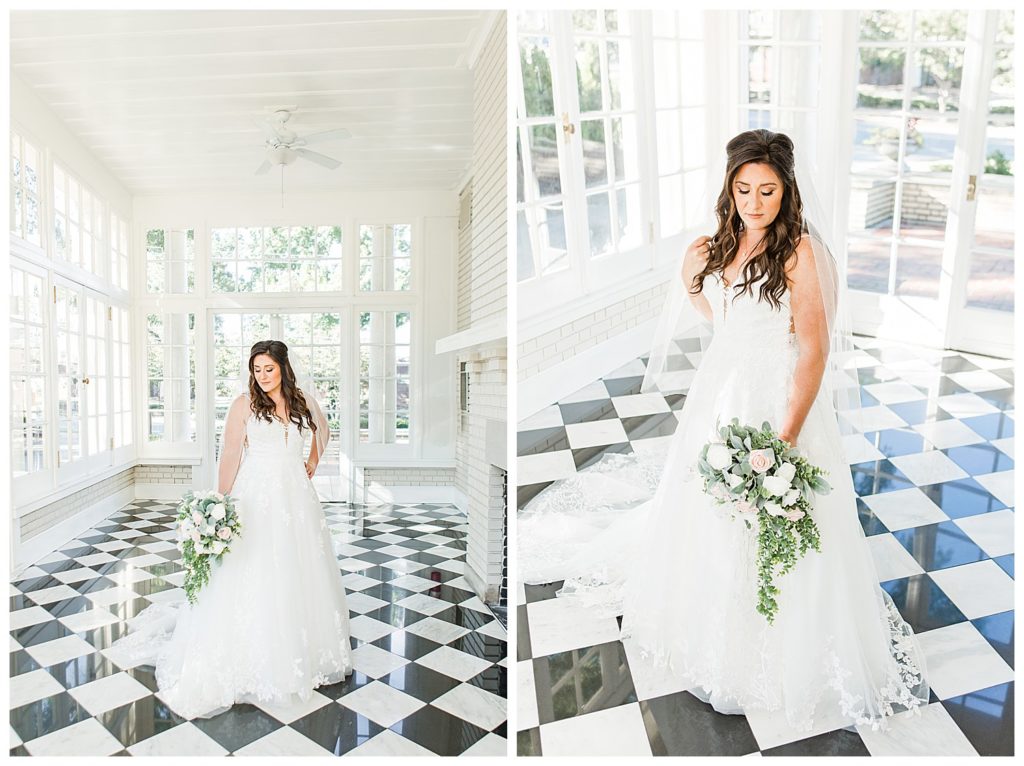 Bridal Session at Separk Mansion by Charlotte Wedding Photographer Jacqueline Jones Photography