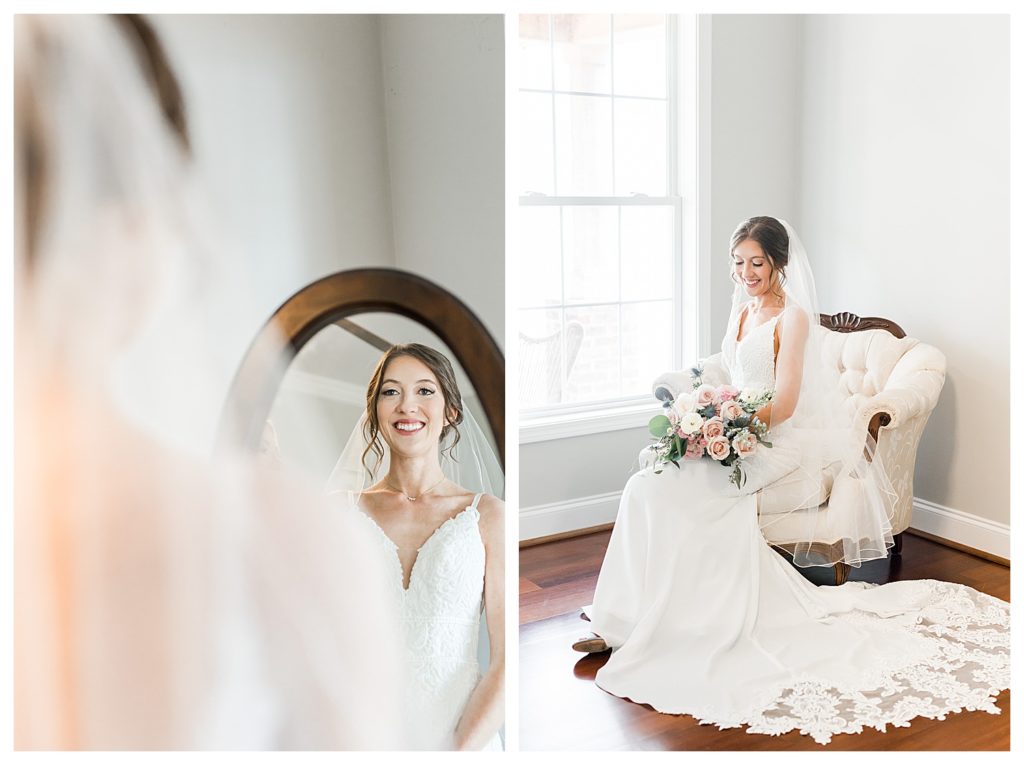 Charlotte Wedding Photographer Jacqueline Jones Photography Blue pink ivory wedding at the farmstead