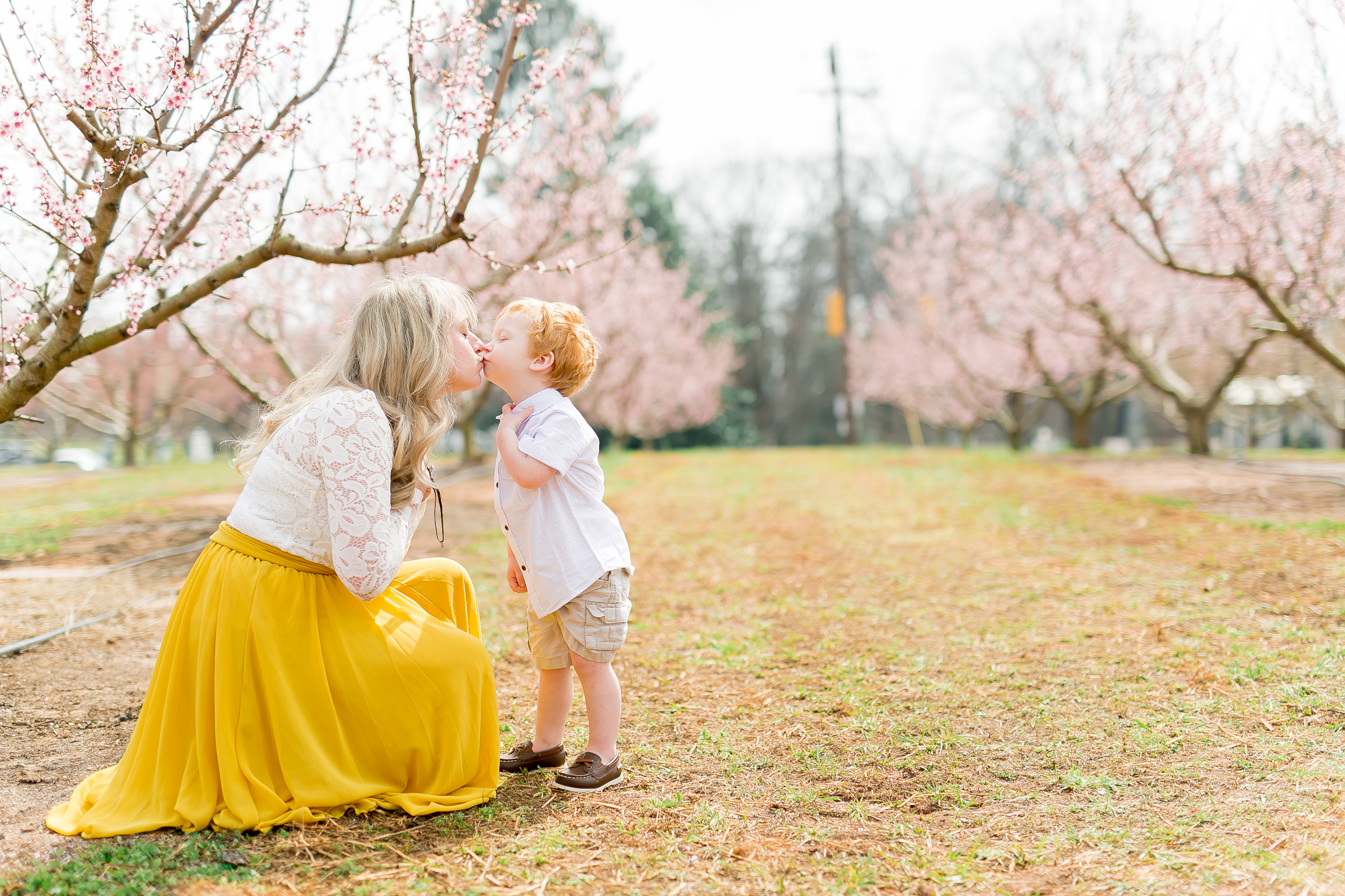 Peach Tree Charlotte wedding photographer