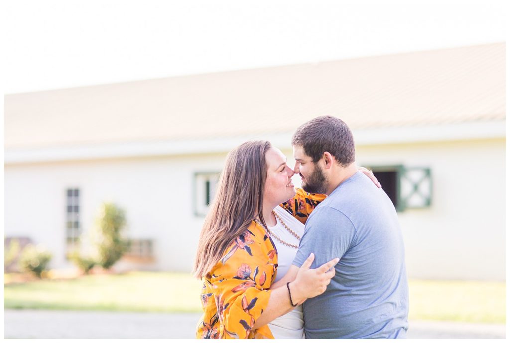 Circle M Farms engagement in lincolnton nc