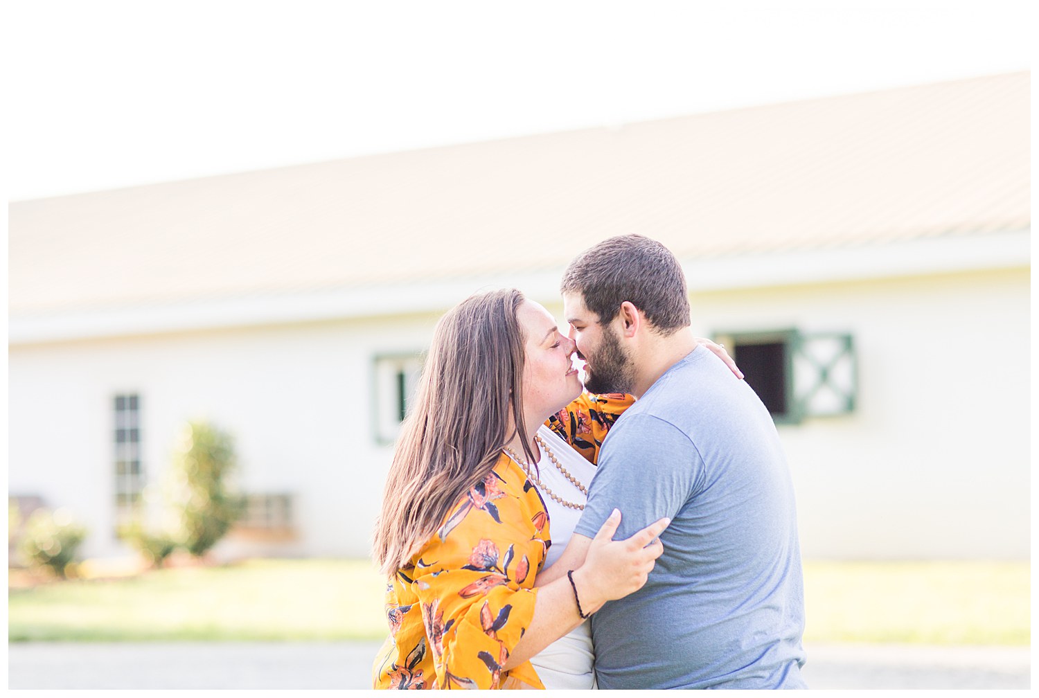 Circle M Farms engagement in lincolnton nc