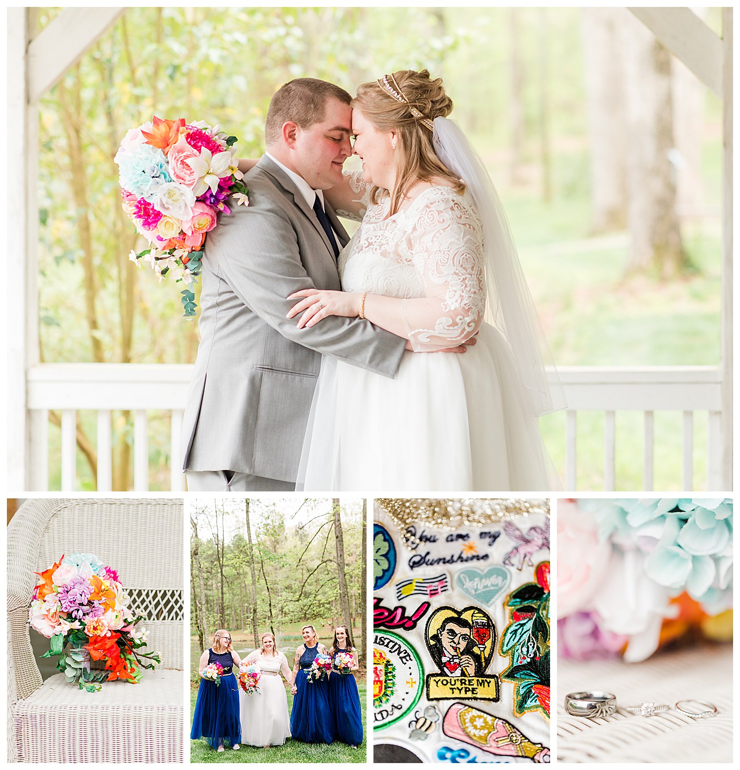 A colorful Crafty DIY wedding in Charlotte NC