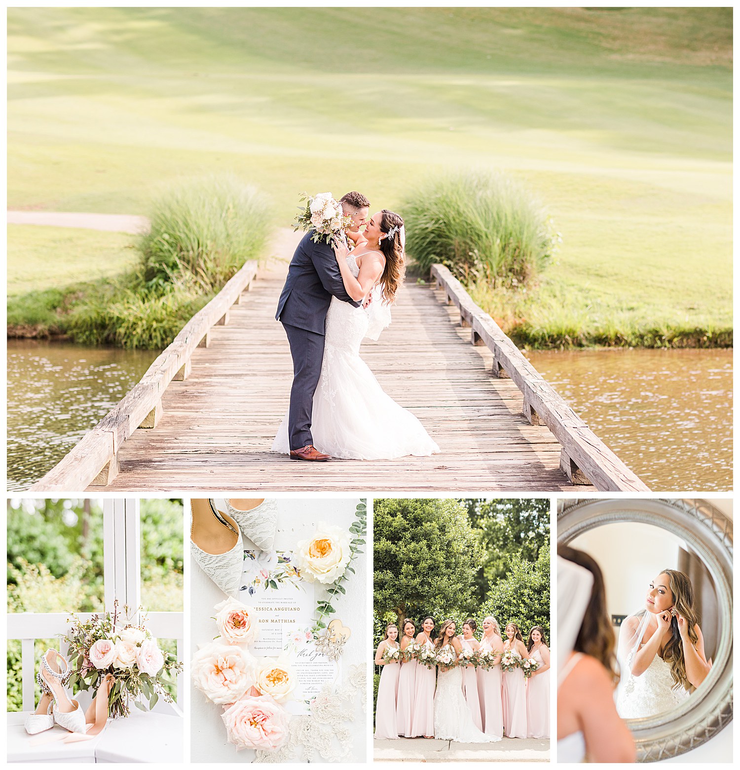 A Huntersville North Carolina wedding at Northstone country club by Charlotte wedding photographer Jacqueline Jones photography