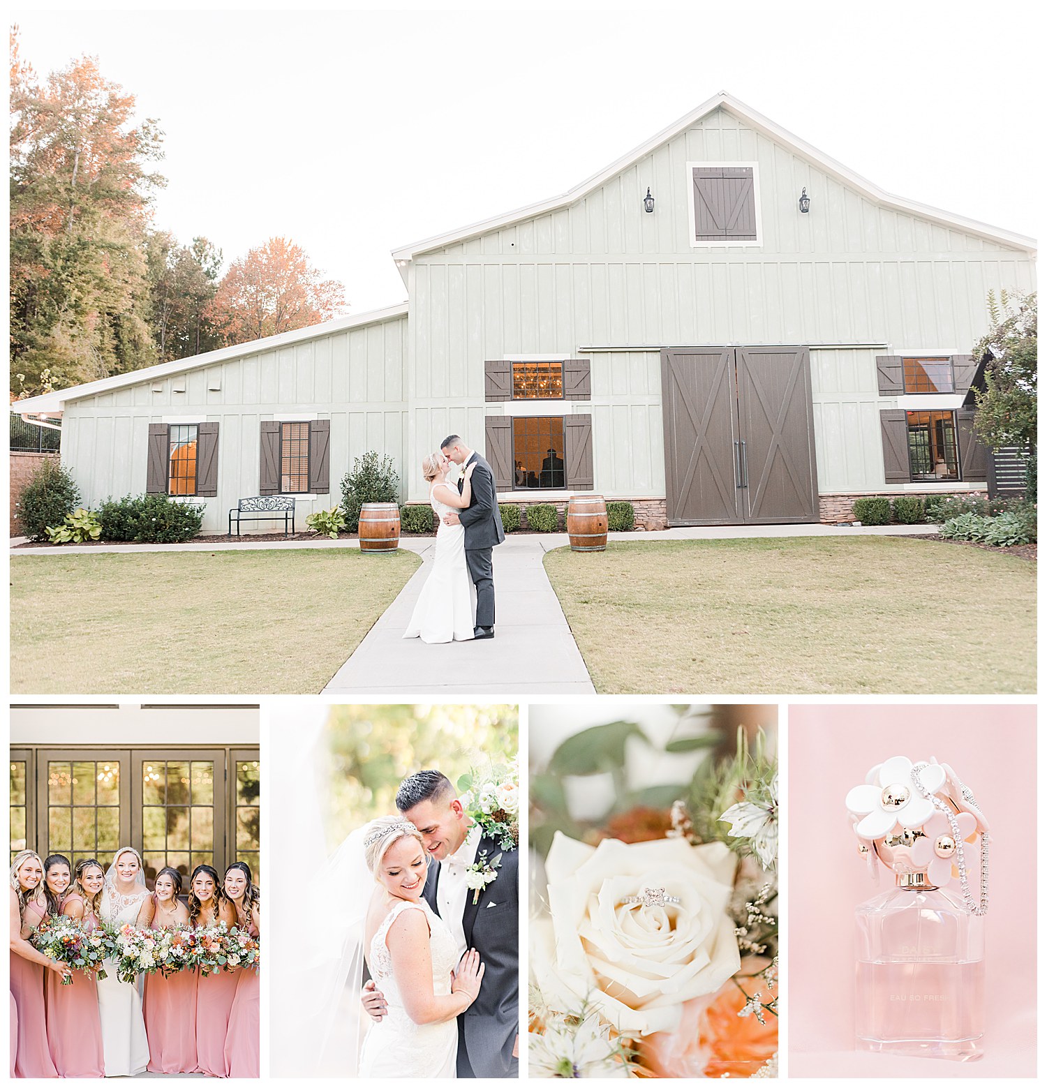 sweet magnolia estates wedding in Charlotte nc